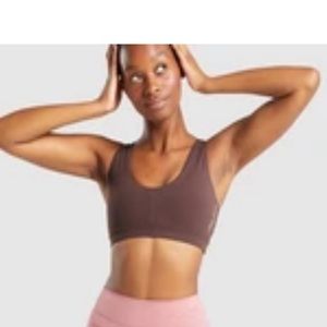Whitney Simmons x Gymshark Bra: Cherry chocolate